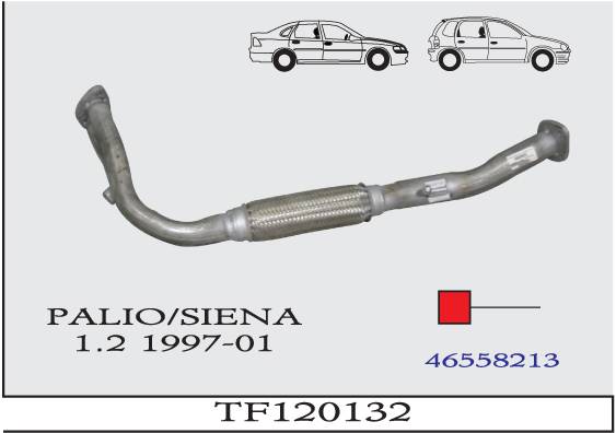 FIAT PALIO-SIENA 1.2 1997-2001 Ön Egzoz Susturucu