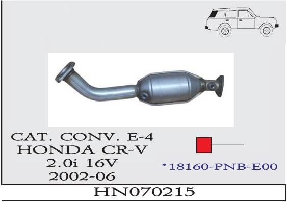 HONDA CR-V 2.0i 16V 2002-2006 EURO 4 Katalizör